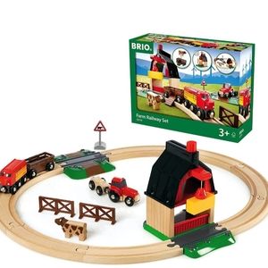 Brio Farm Railway Set 33719 Brand New